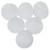 Set of 6 Plush Faux Christmas Snow Balls